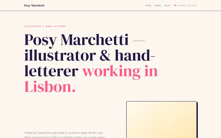 Artistic design skill — live UI demo