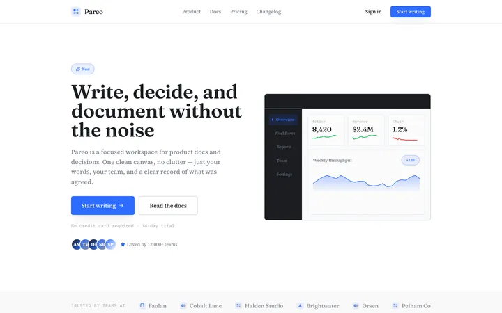 Clean design skill — live UI demo
