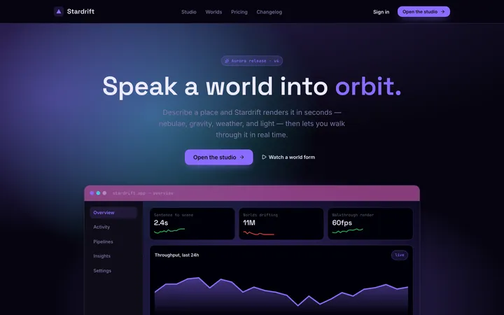 Cosmic design skill — live UI demo