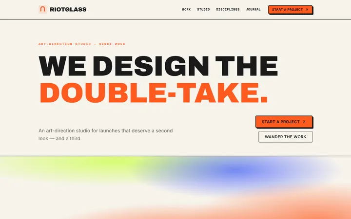 Creative design skill — live UI demo