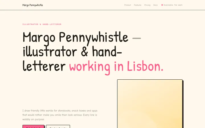 Doodle design skill — live UI demo