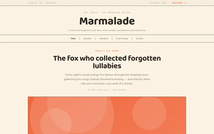 Fiction design skill — live UI demo