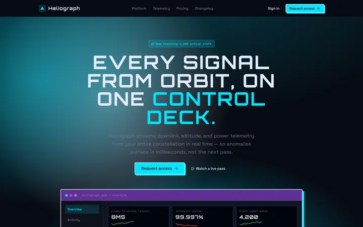 Futuristic design skill — live UI demo