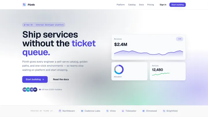 Modern design skill — live UI demo