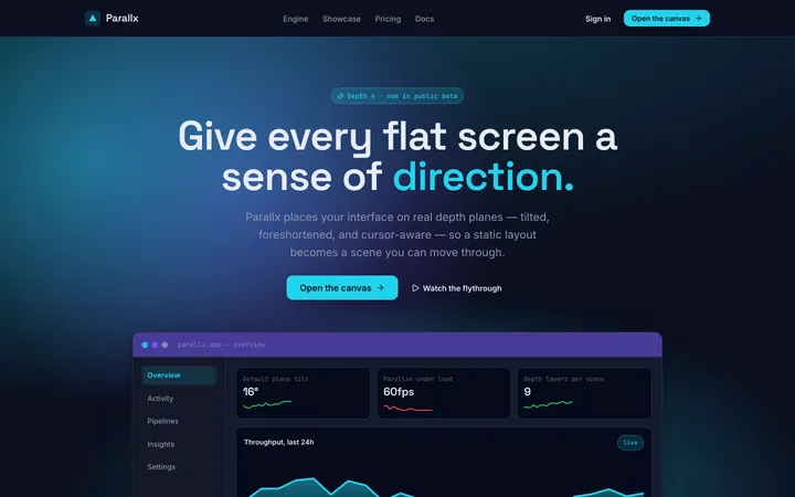 Perspective design skill — live UI demo