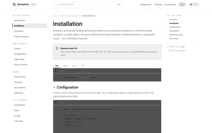 Primitive design skill — live UI demo