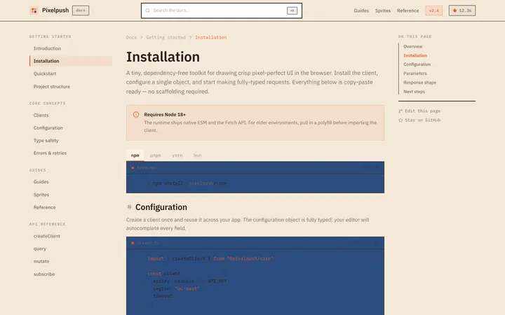 Retro design skill — live UI demo