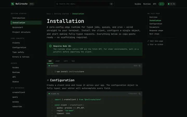 Terminal design skill — live UI demo